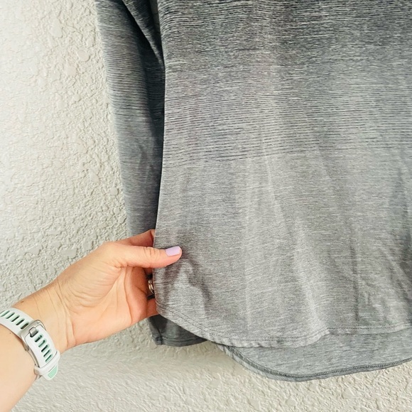 Marmot Ombré Grey Long Sleeve Athletic Top - Picture 5 of 8
